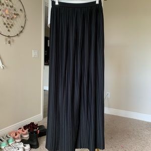 Black Top Shop Maxi Skirt